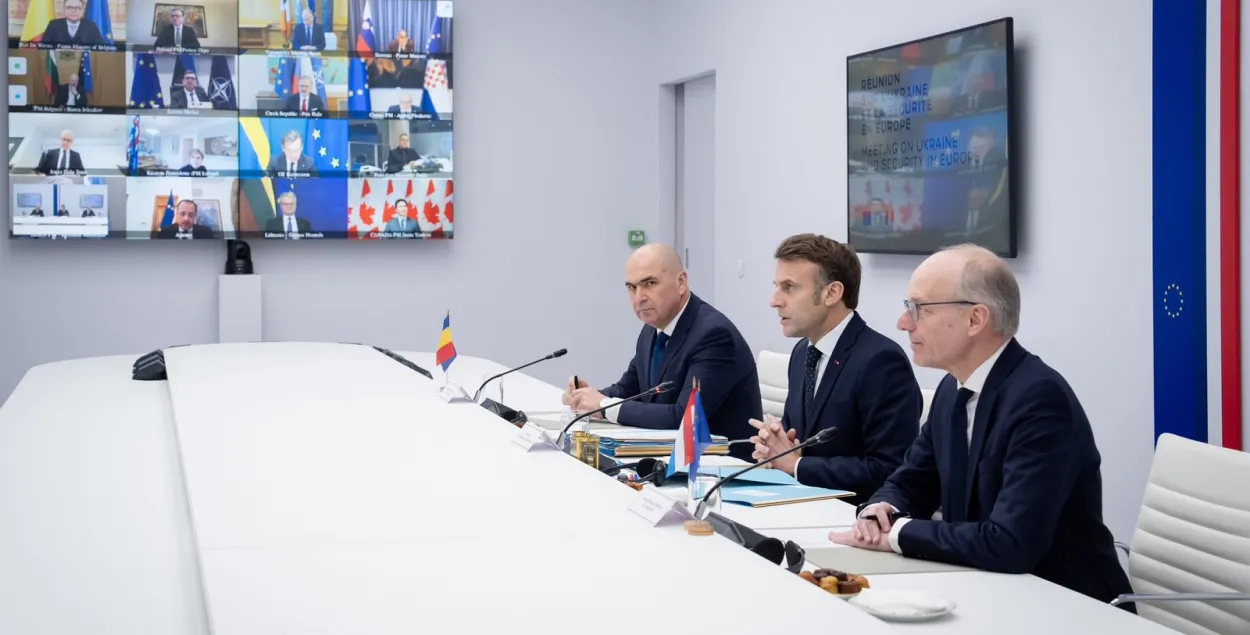 Эмануэль Макрон збіраў другую тэрміновую сустрэчу
