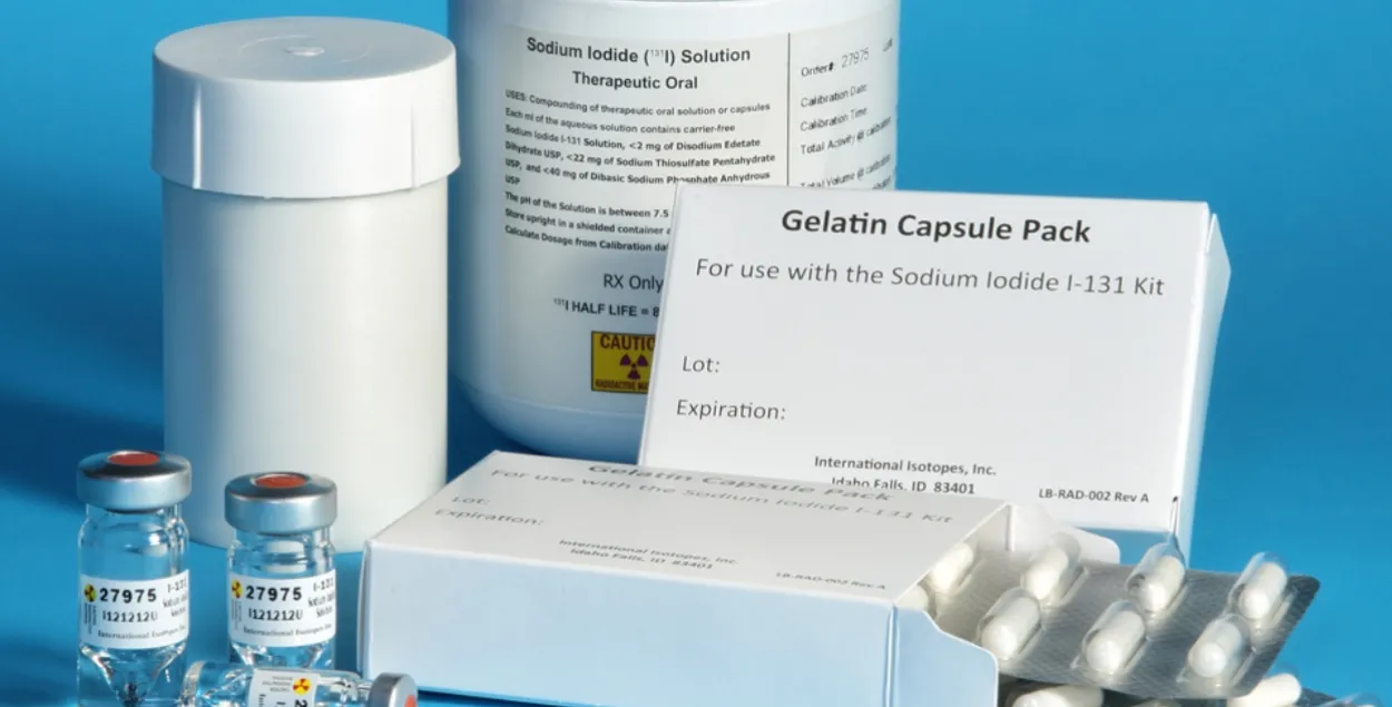 Жыхарам Астравеччыны раздаюць таблеткі ёду
