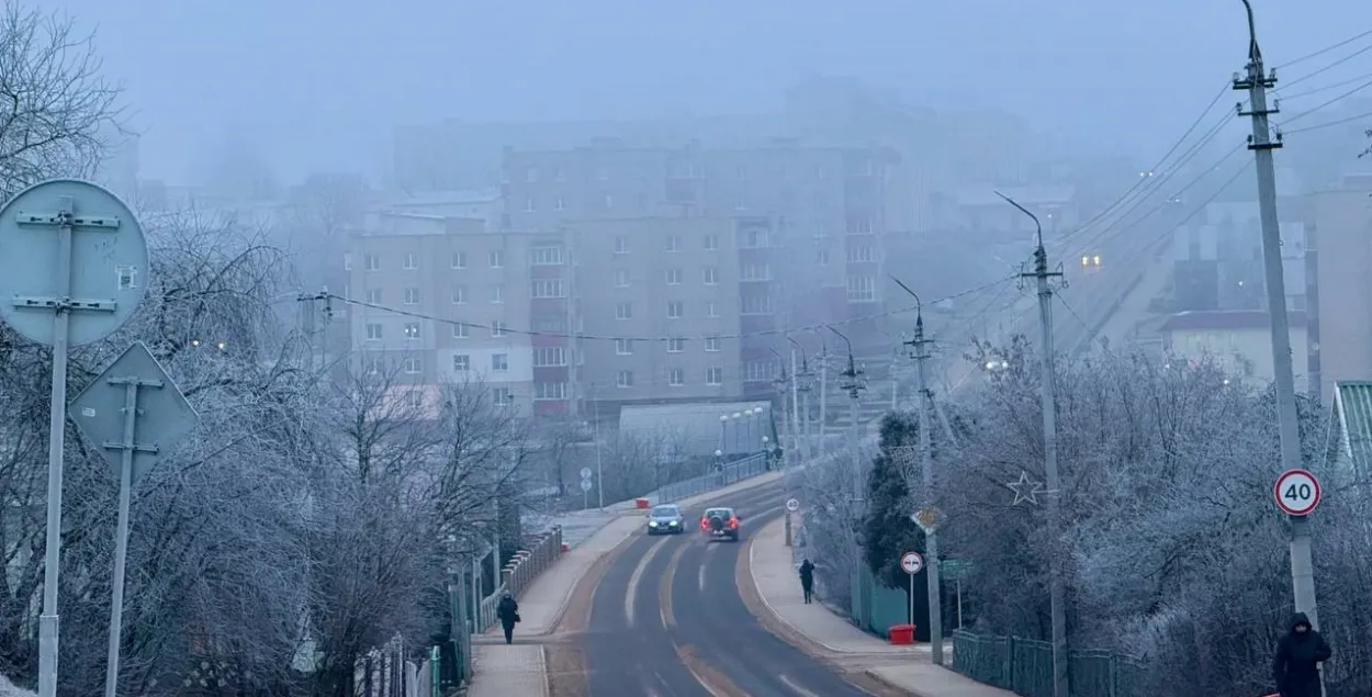 У Беларусі ў канцы зімы
