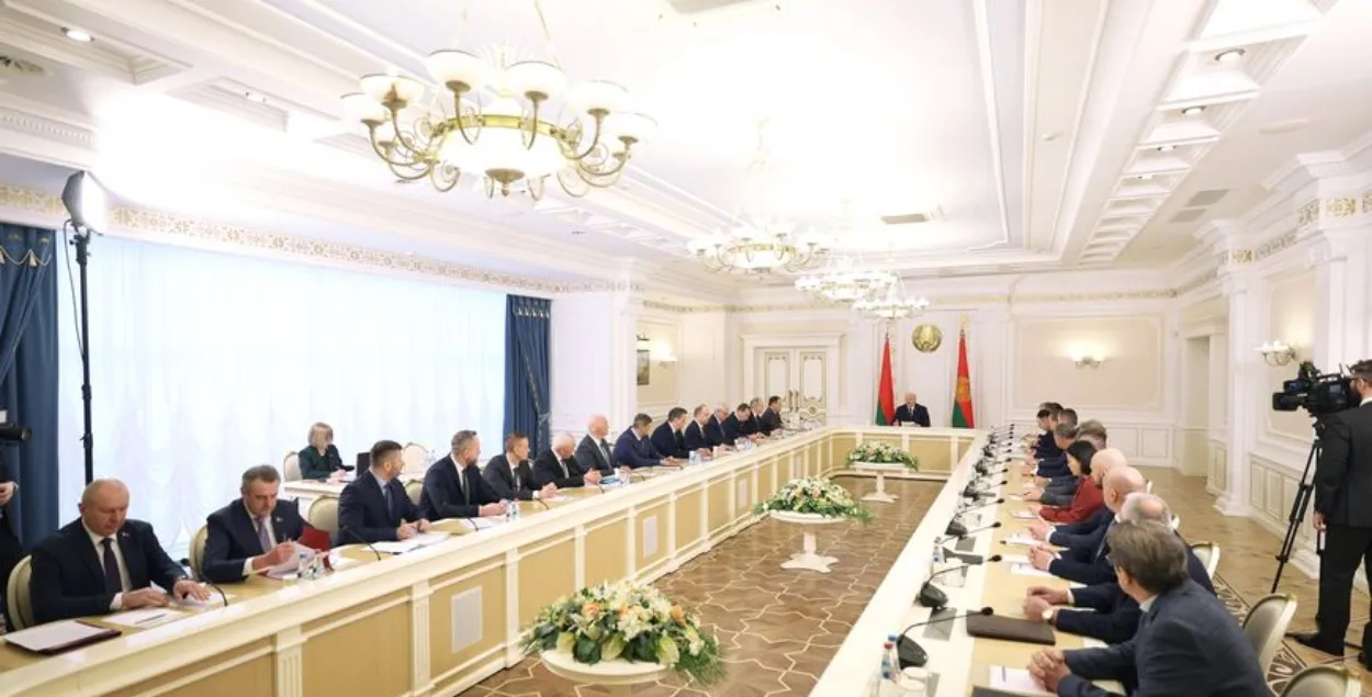 Нарада ў Лукашэнкі, ілюстрацыйнае фота
