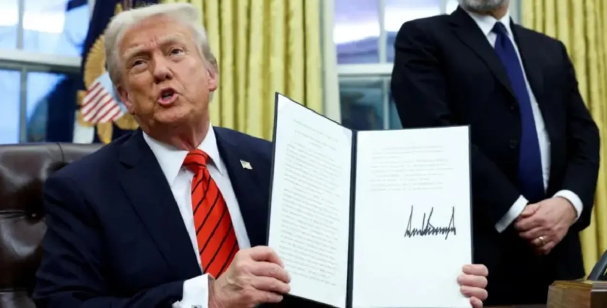 Дональд Трамп перакананы, што ўвядзенне пошлін на імпарт забяспечыць рост эканомікі
