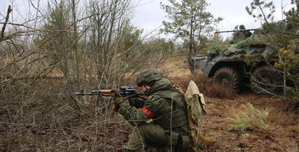 Вучэнні на палігоне "Гожскі"

