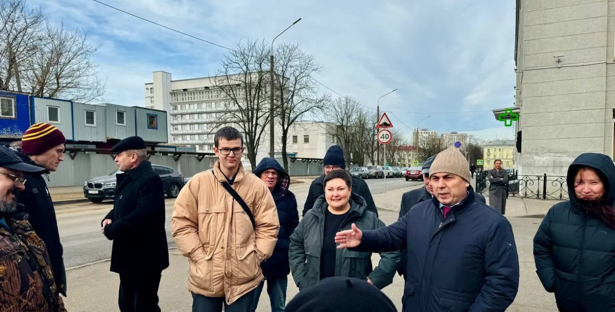 Руководил тренировкой директор института Вадим Лакиза
