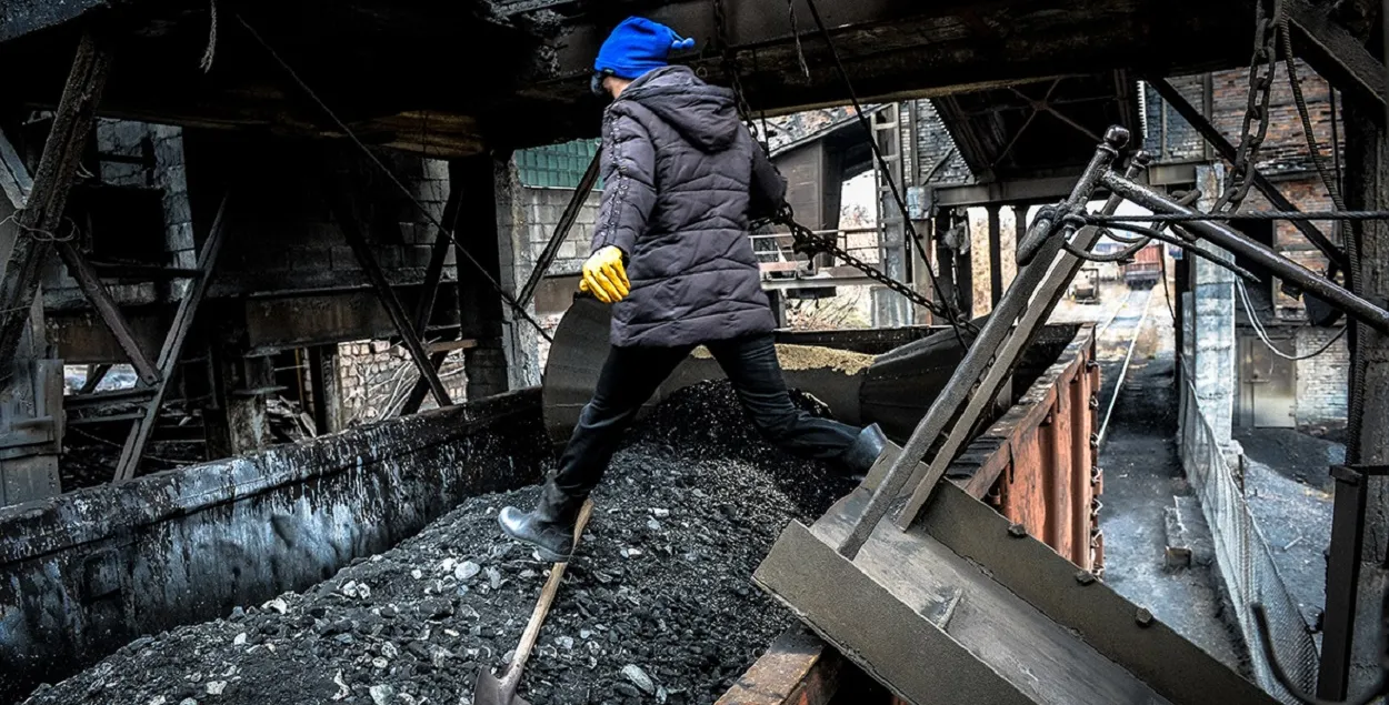Уголь из Донбасса
