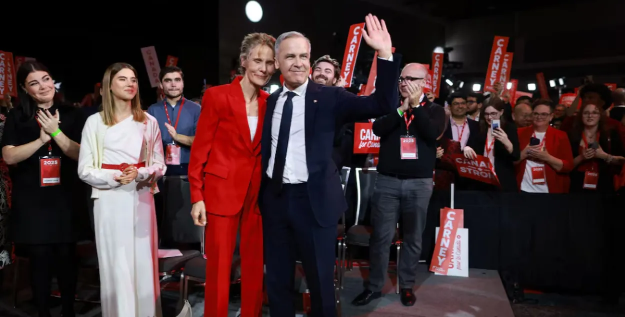 Марк Карні пасля перамогі
