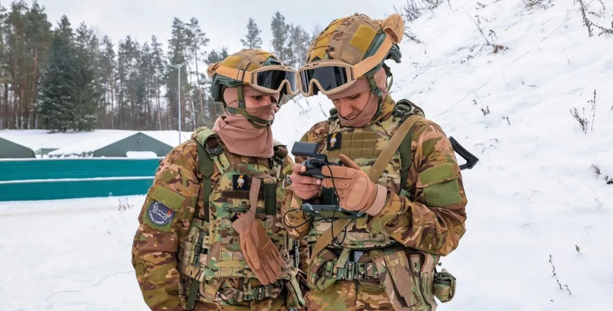 Спецназовцы из Ливии на подготовке
