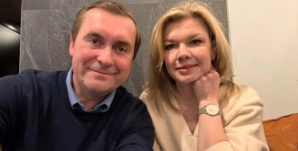 Андрэй Стрыжак і Ксенія Луцкіна
