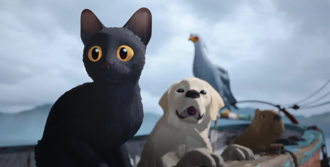 Кадр из мультфильма "Поток"
