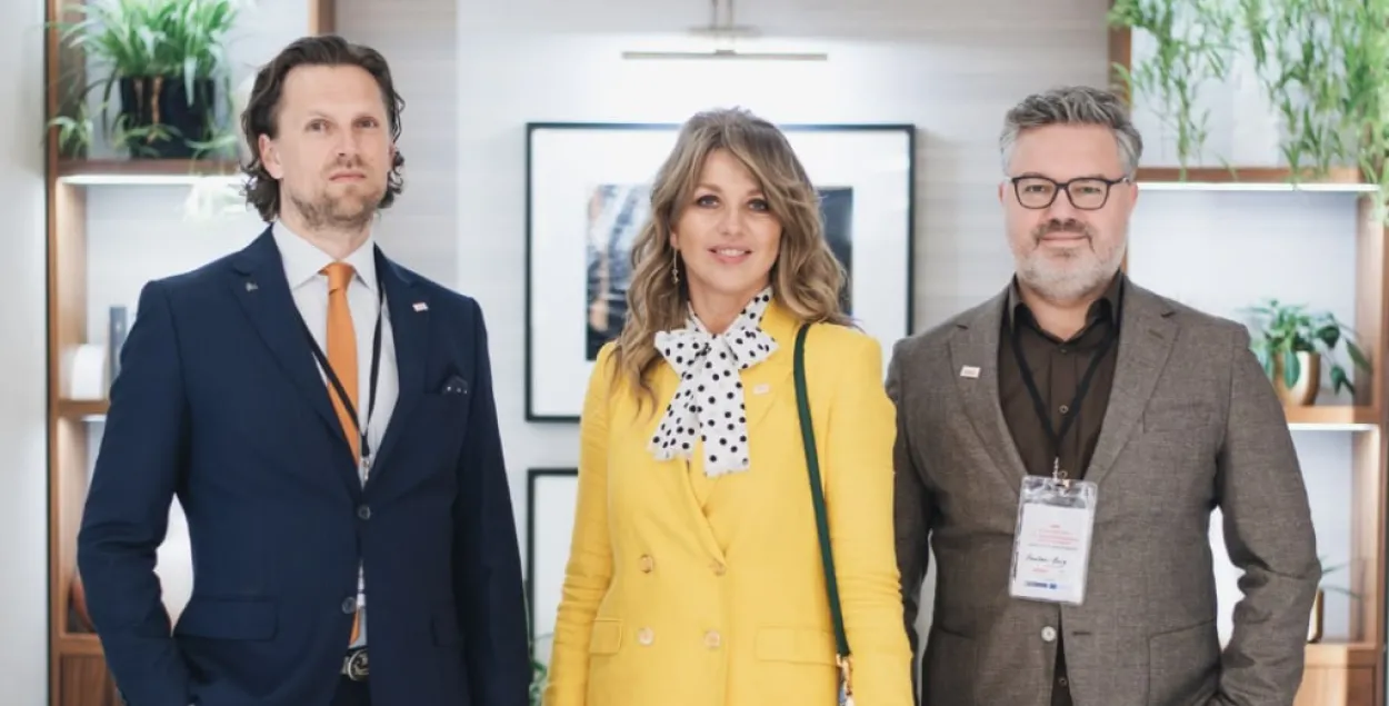 Руководство ABBA: Серж Навродский, Марина Гирин и Евгений Бурый
