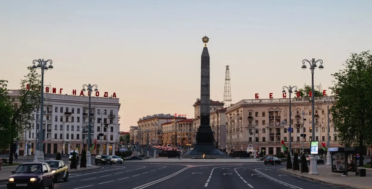 Площадь Победы в Минске
