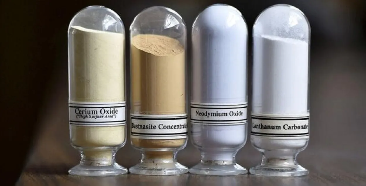 Узоры рэдказямельных элементаў
