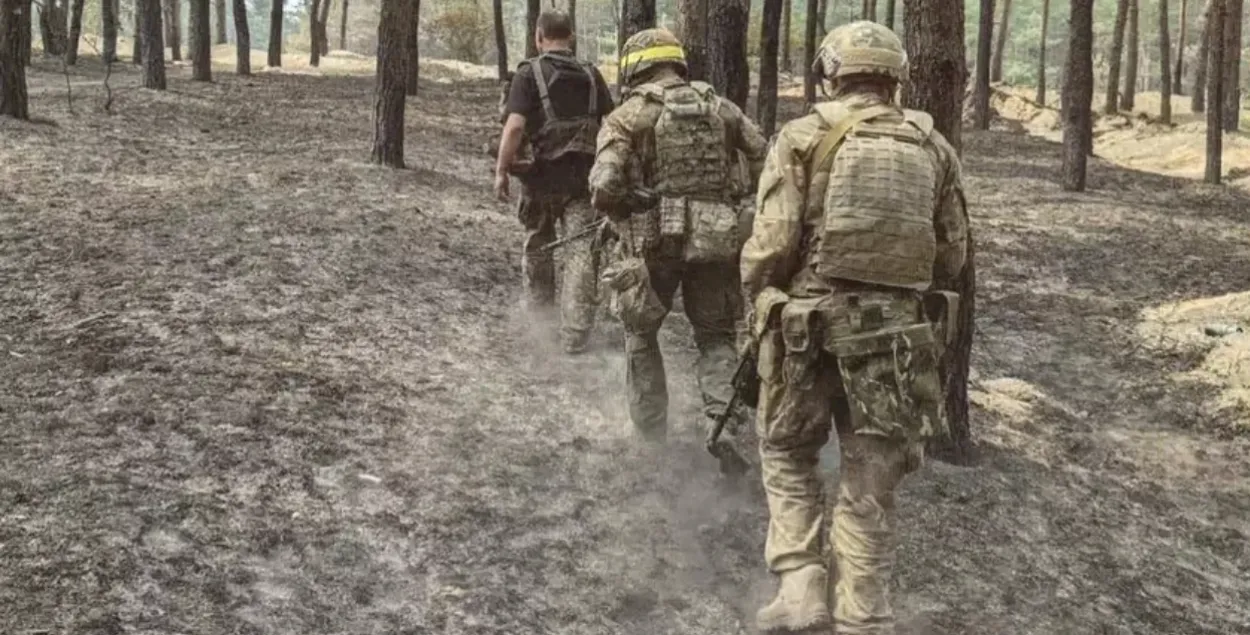 Белорусские бойцы в Украине, иллюстративное фото
