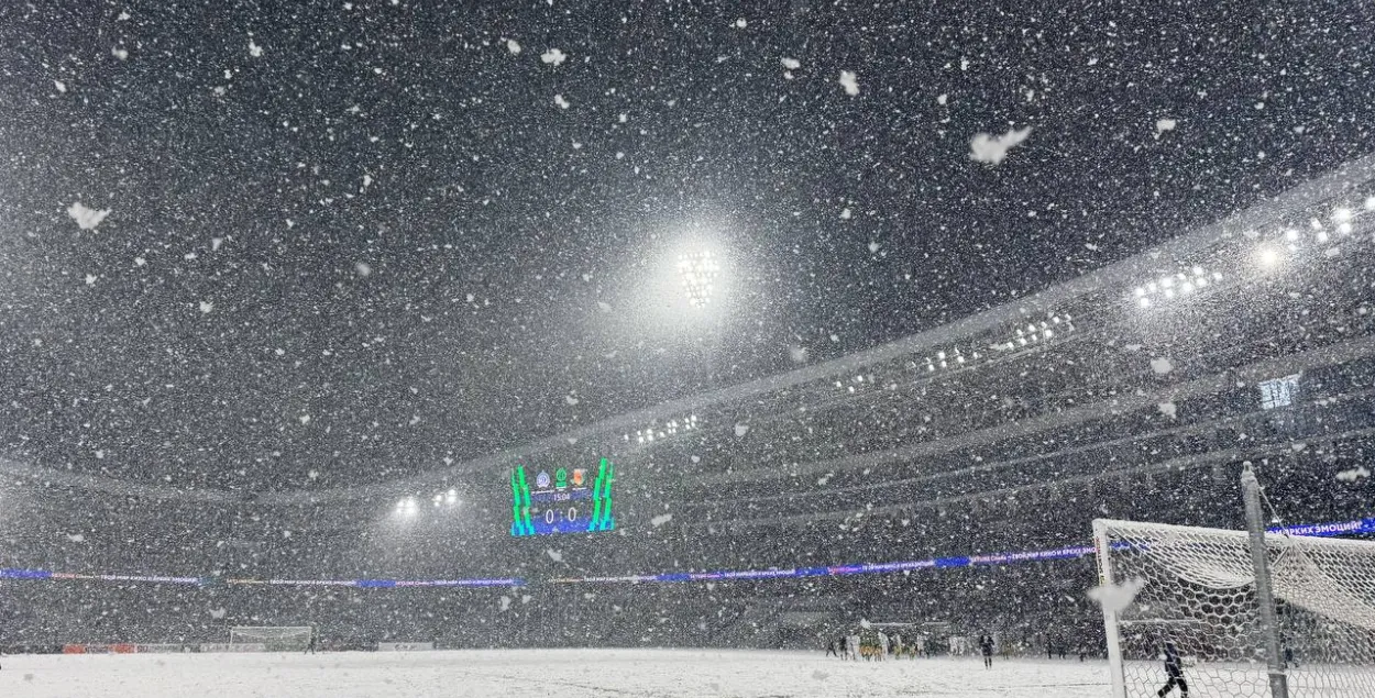 Мінскі стадыён "Дынама", 5 красавіка 2025-га
