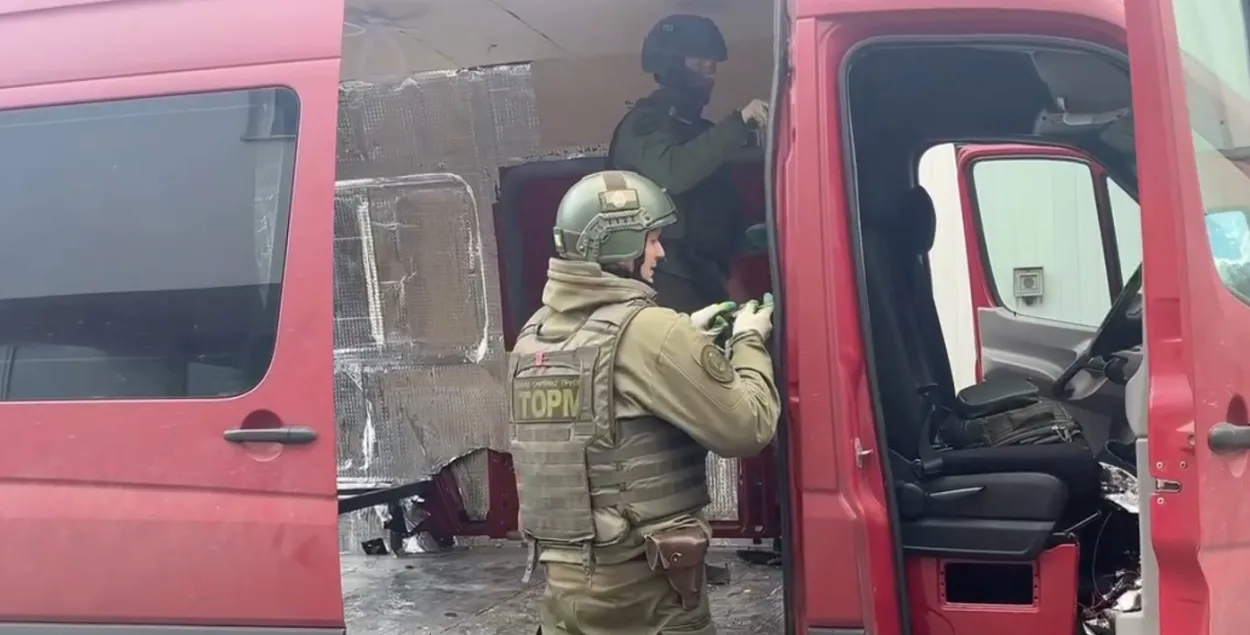 Пошук выбухоўкі
