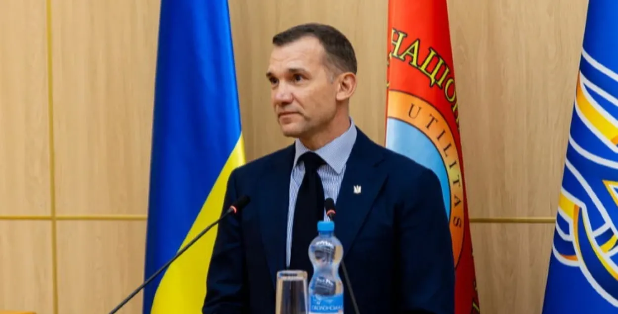 Прэзідэнт УАФ Андрэй Шаўчэнка
