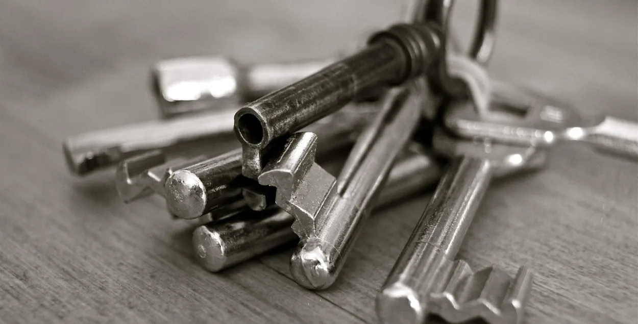 Ключы, ілюстрацыйнае фота
