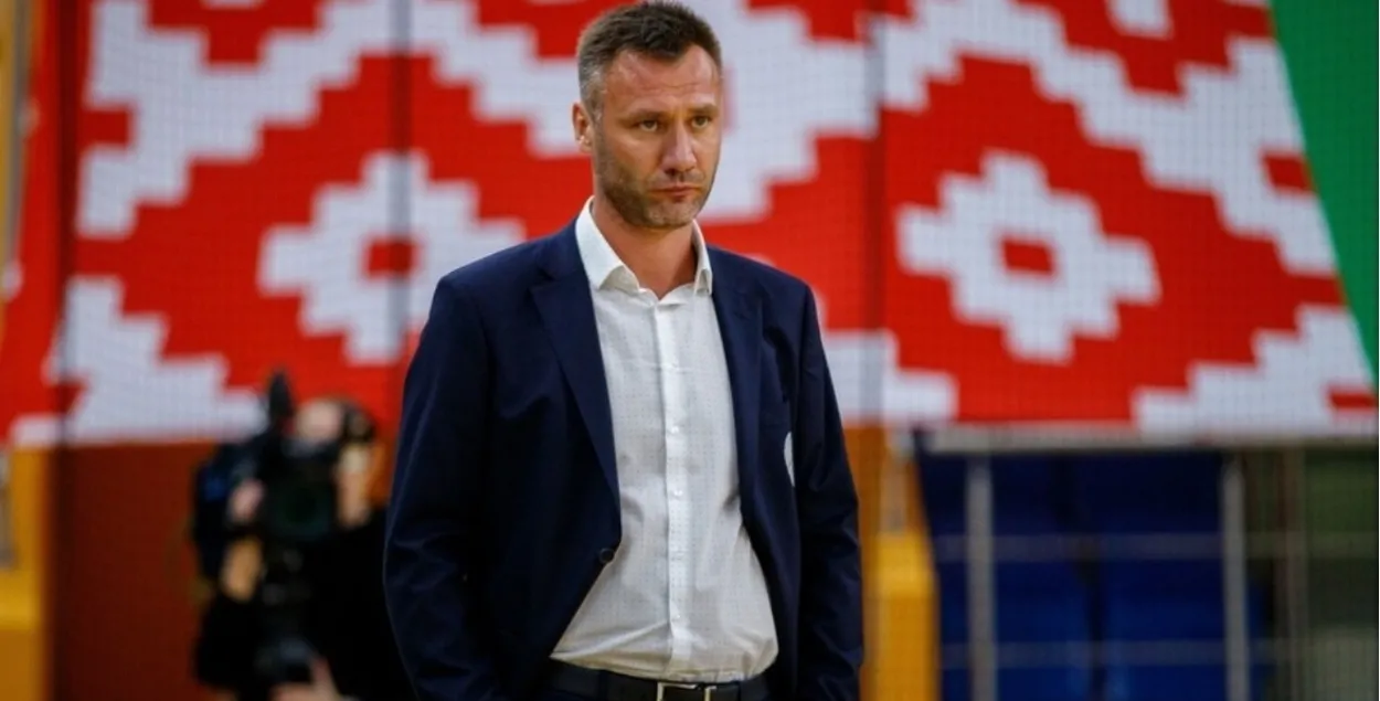 Главный тренер сборной Беларуси по футзалу Александр Черник