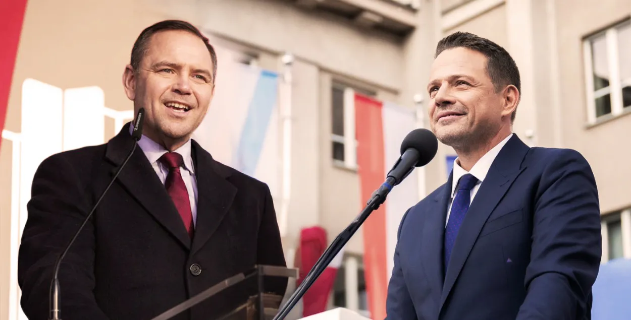 Караль Наўроцкі і Рафал Тшаскоўскі
