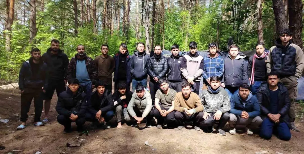 Афганцы, якія захраслі на мяжы
