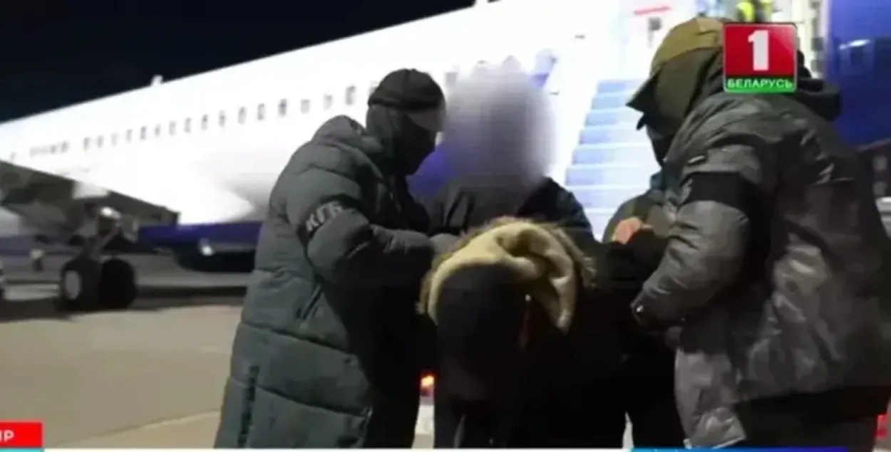 Затрыманне Паўла Бялюціна
