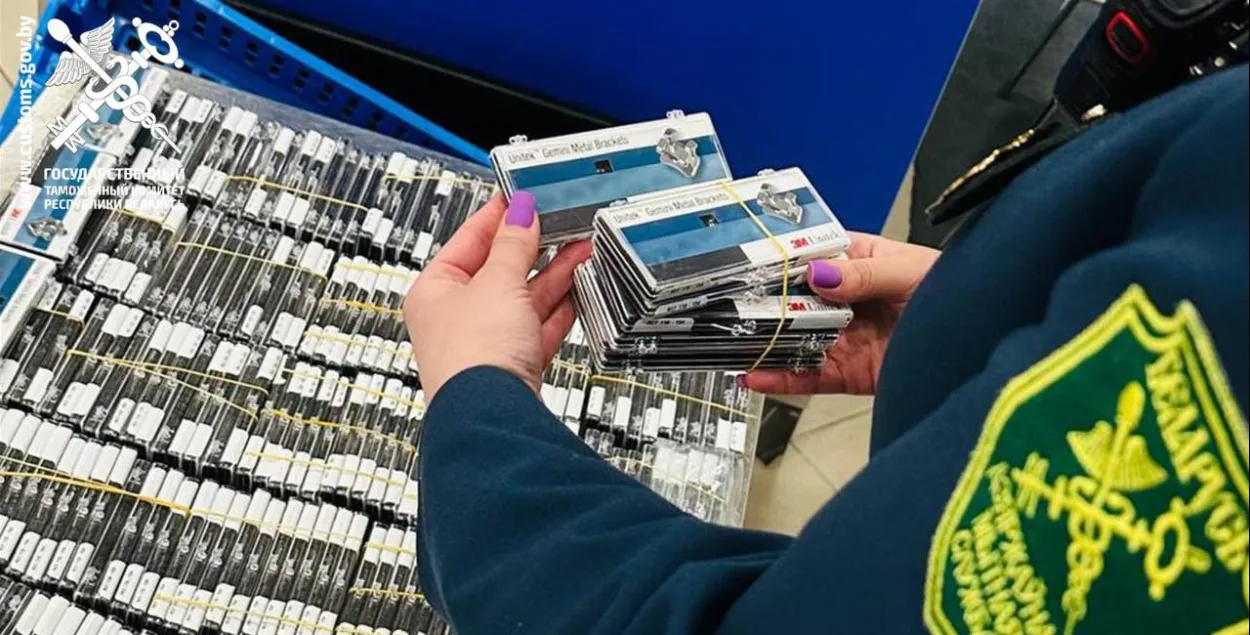 Ліванец вёз у Беларусь партыю брэкетаў
