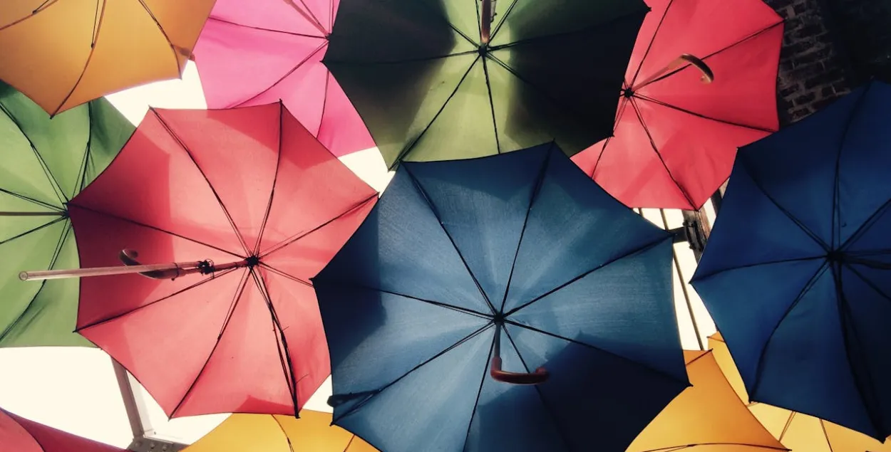 Дождж, ілюстрацыйнае фота
