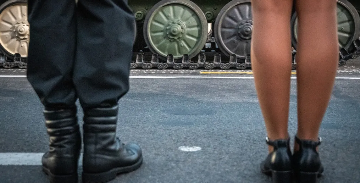 Репетиция парада в Минске
