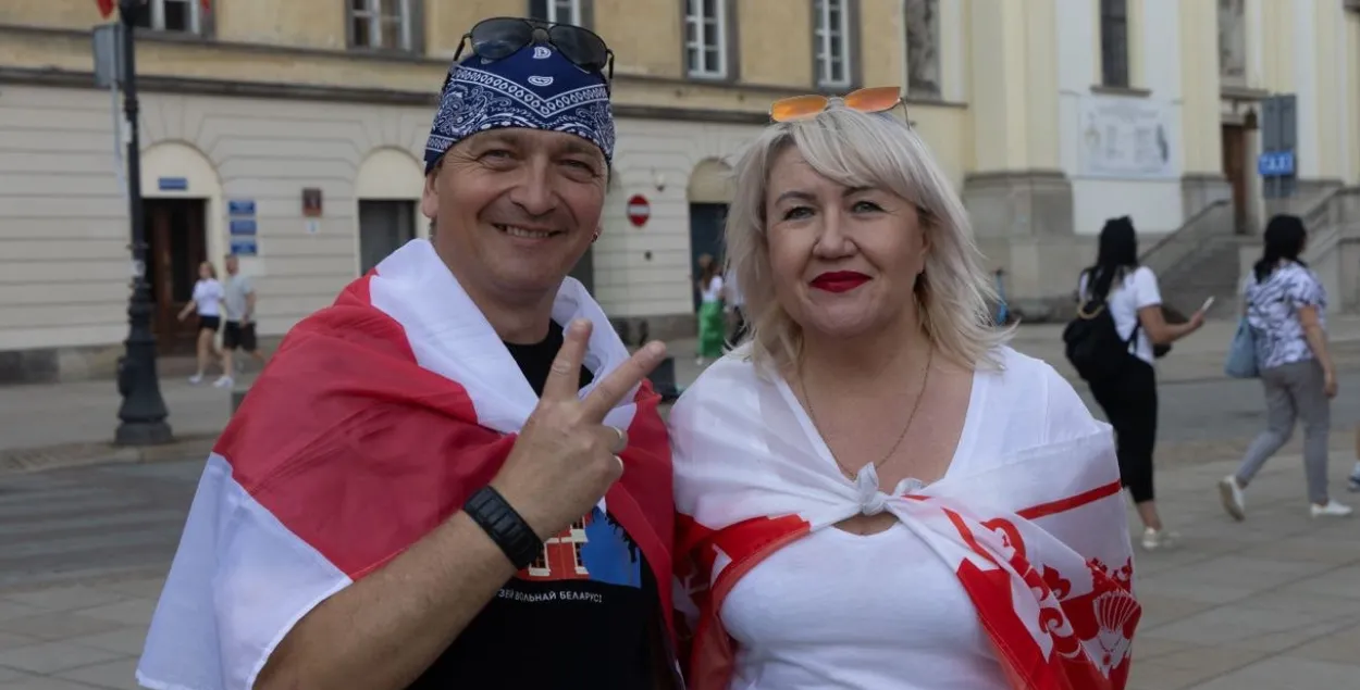 Василий Плешкунов и Анна Федорёнок
