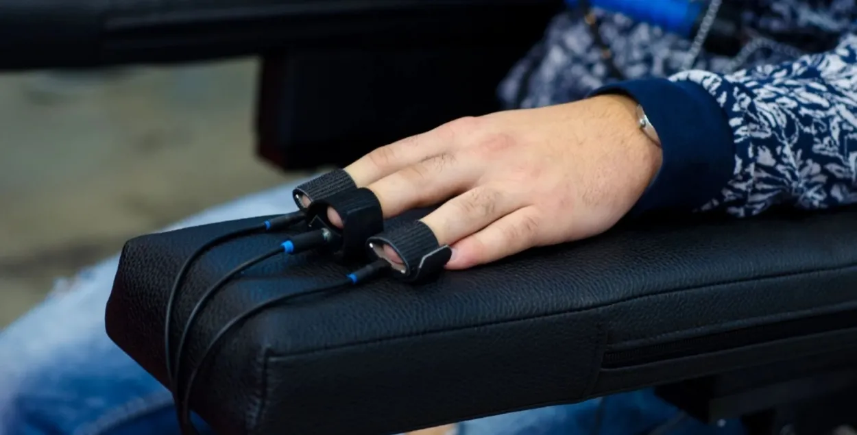 Паліграф, ілюстрацыйнае фота
