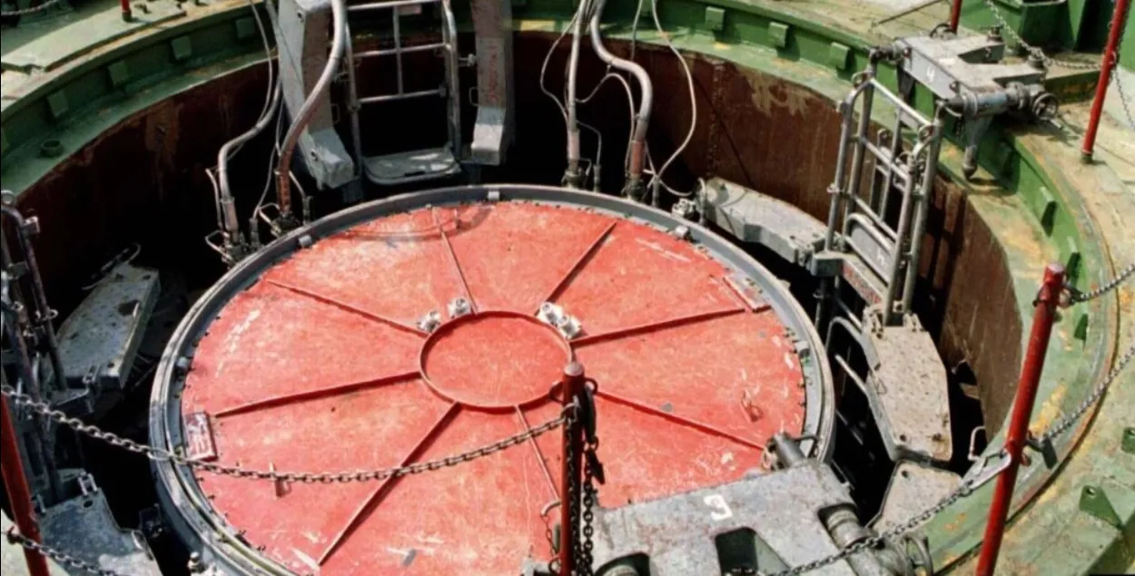 Шахта советской ядерной ракеты, архивное фото
