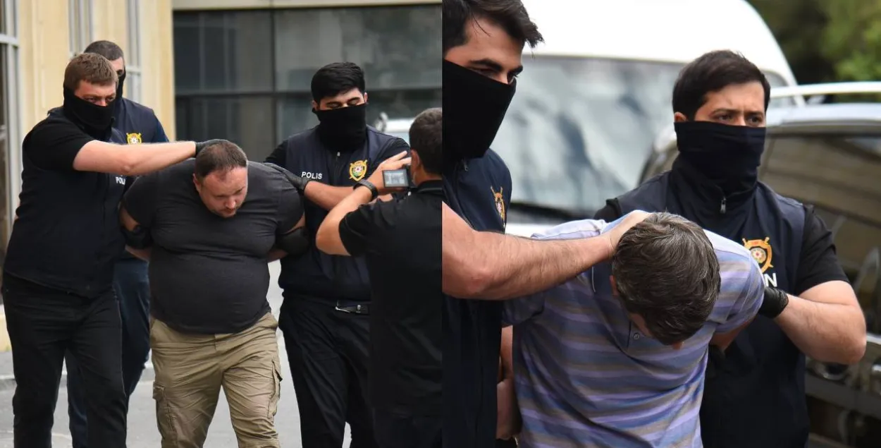 Затрыманыя супрацоўнікі "Sputnik Азербайджан"
