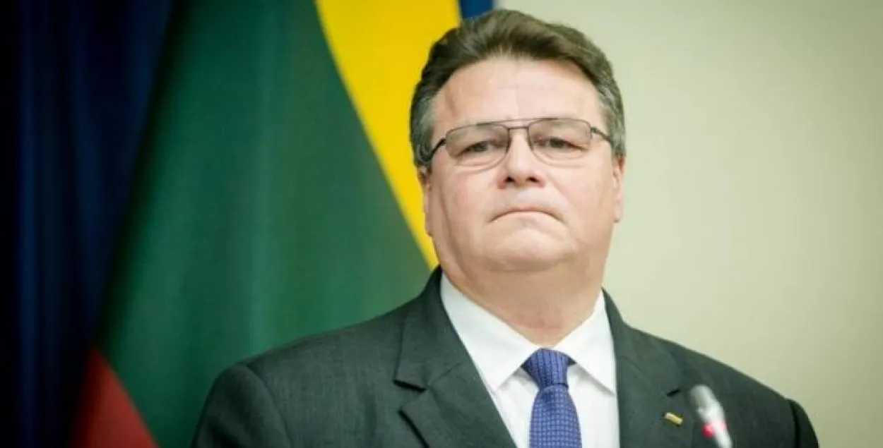 Экс-министр иностранных дел Литвы Линас Линкявичус
