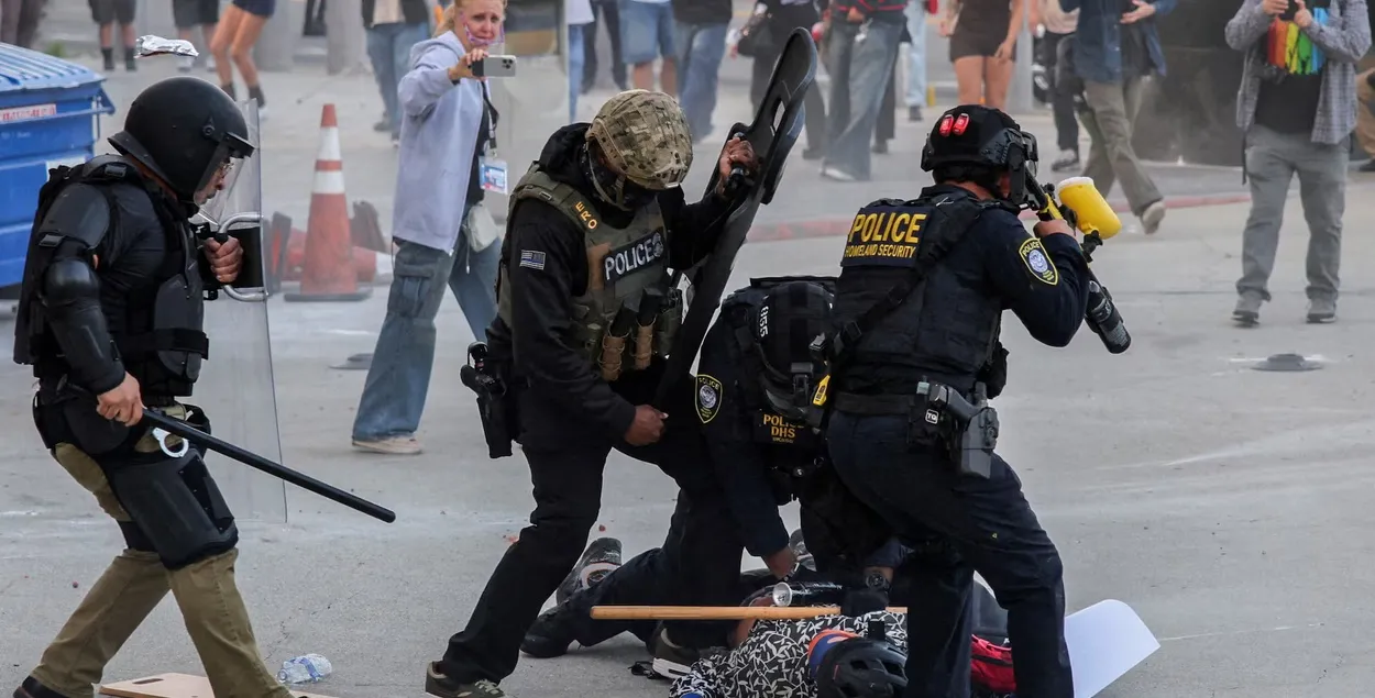 Беспорядки в США