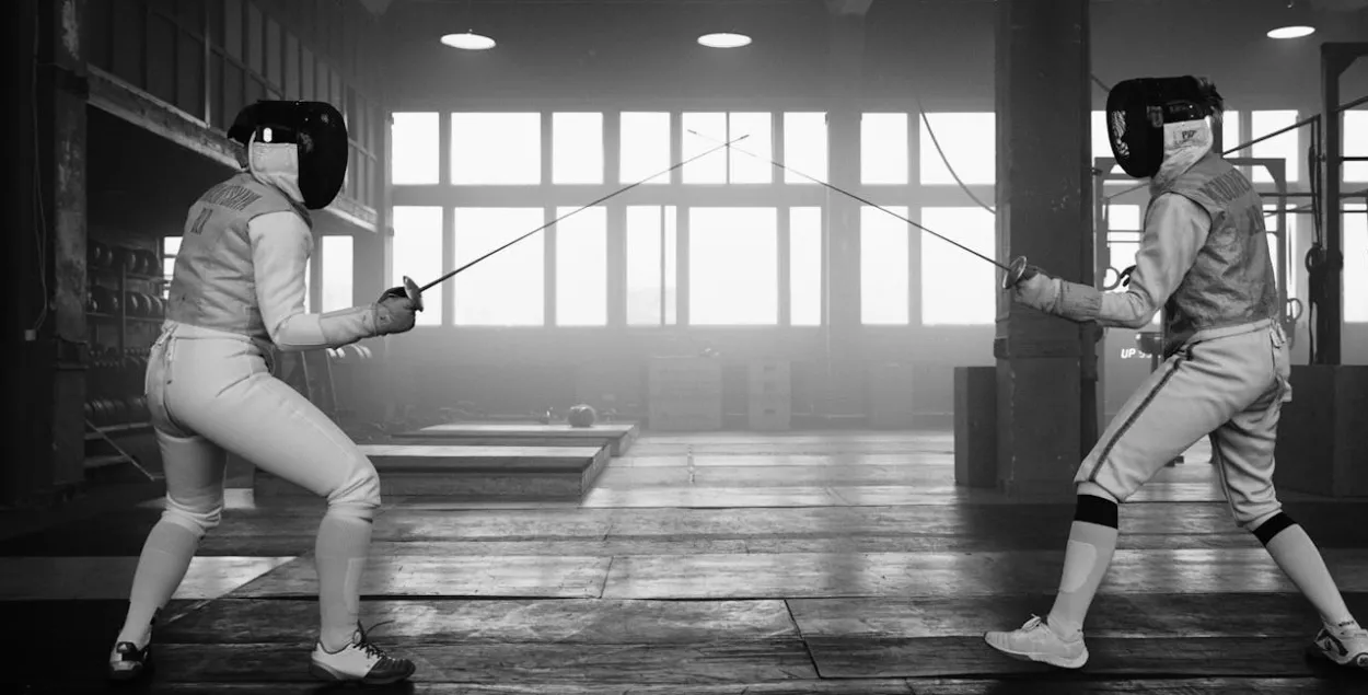 Фехтаванне, ілюстрацыйнае фота
