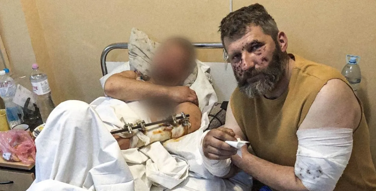 Раненые калиновцы
