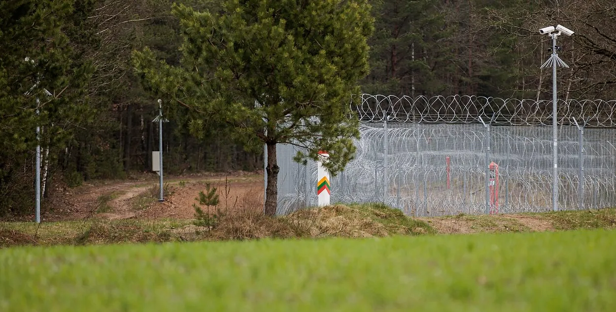 Граница Беларуси и Литвы, иллюстративное фото
