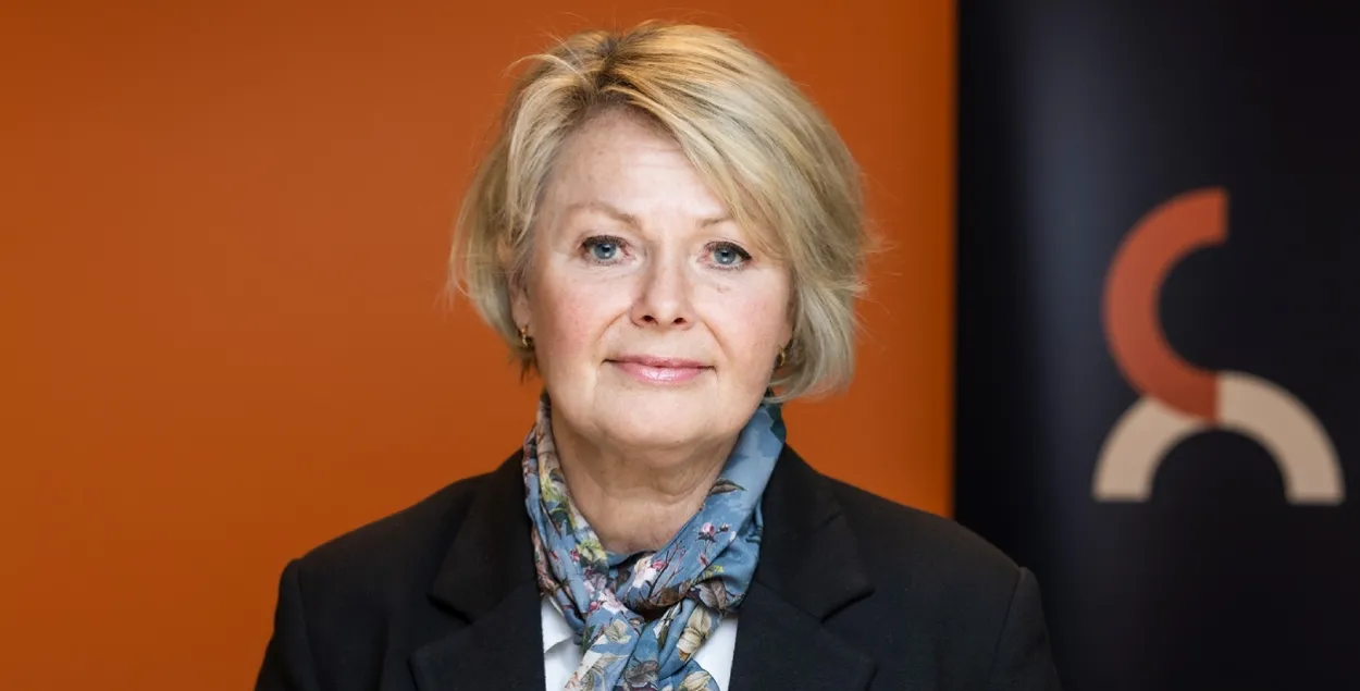 Кіраўніца Нарвежскага Хельсінкскага камітэта Бэрыт Ліндэман
