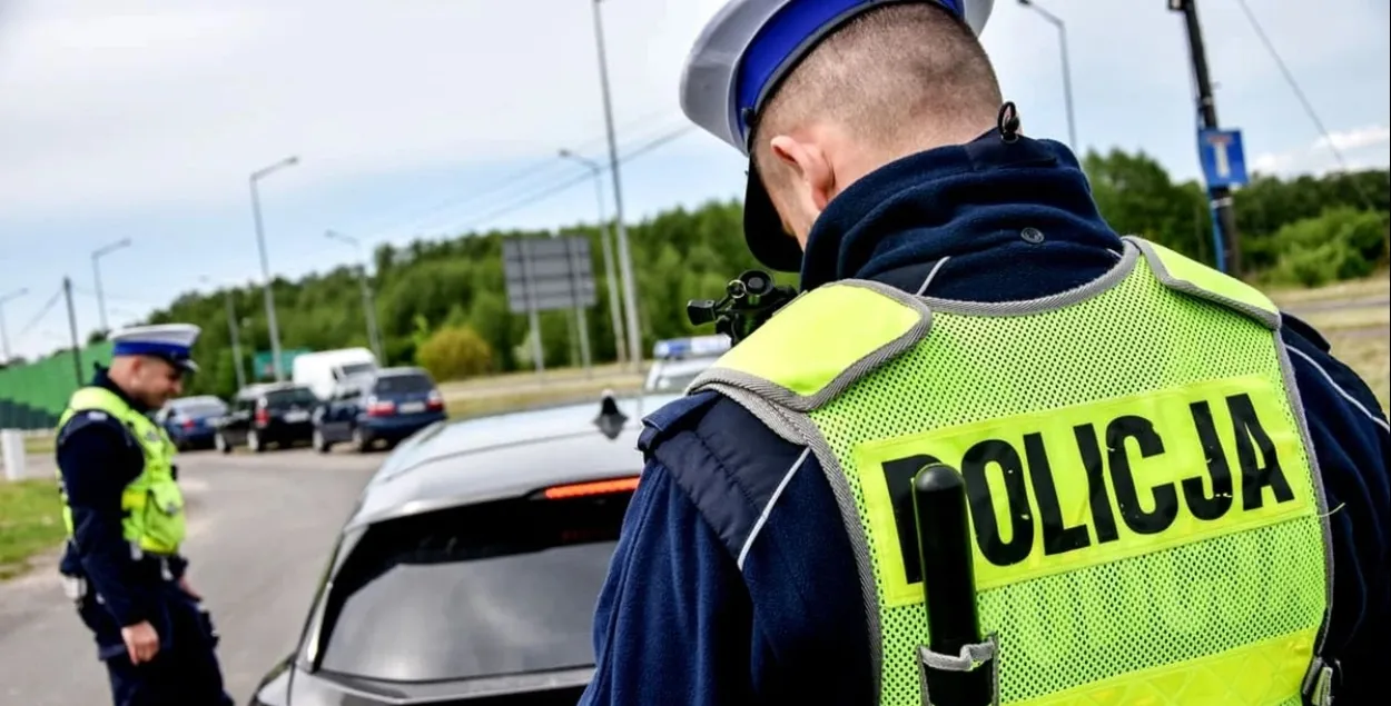 Польская паліцыя, ілюстрацыйнае фота
