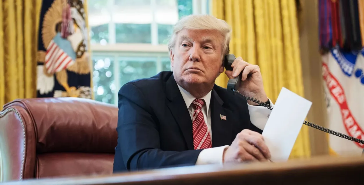Дональд Трамп, прэзідэнт ЗША
