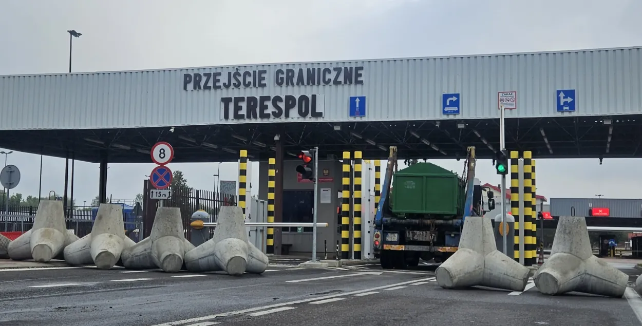 Закрыт пограничный переход "Тересполь"
