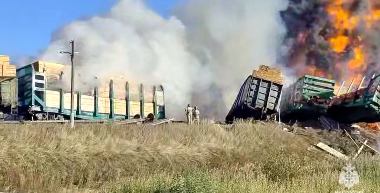 Железнодорожная авария под Смоленском
