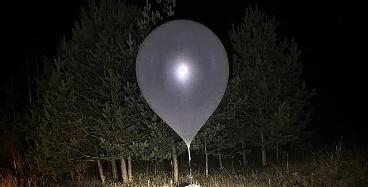 Метеозонд с контрабандой, иллюстративное фото
