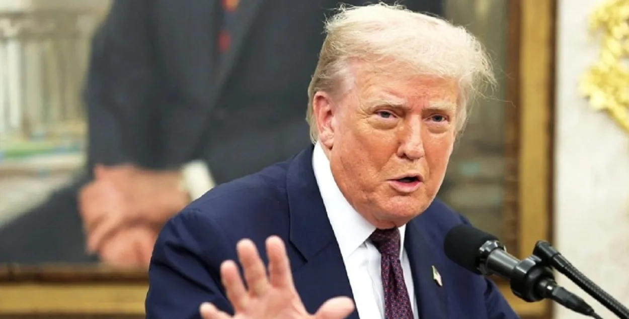 Дональд Трамп, прэзідэнт ЗША
