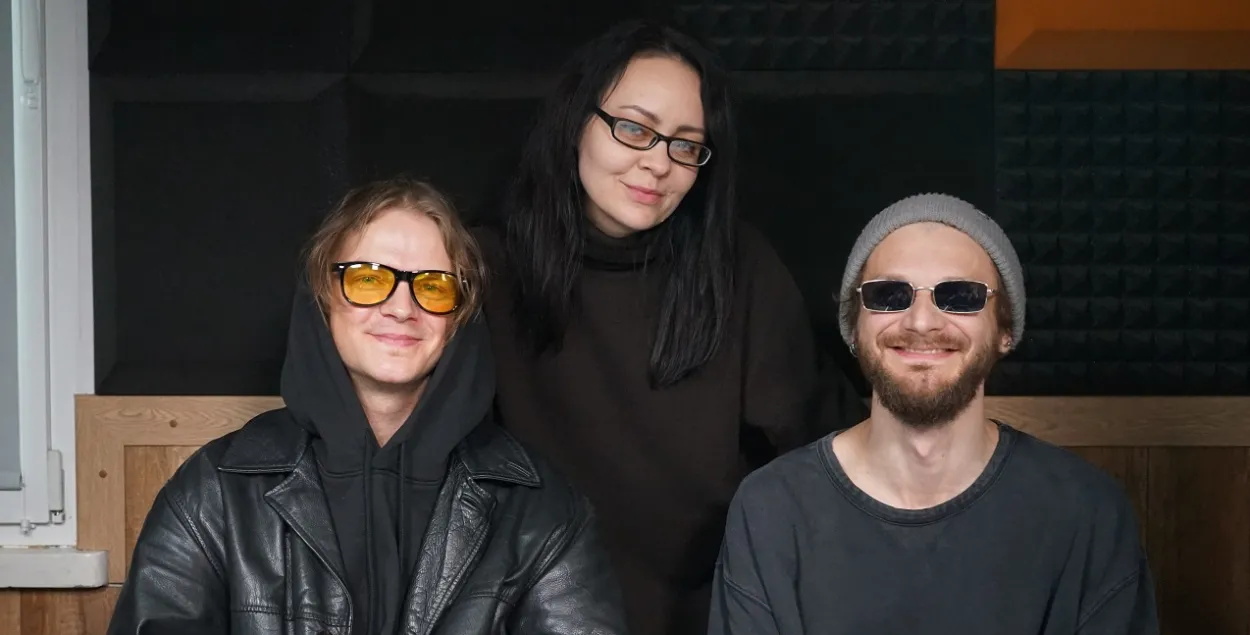 Антон Шніп,&nbsp;Марына Савіцкая&nbsp;і&nbsp;Стас Мурашка
