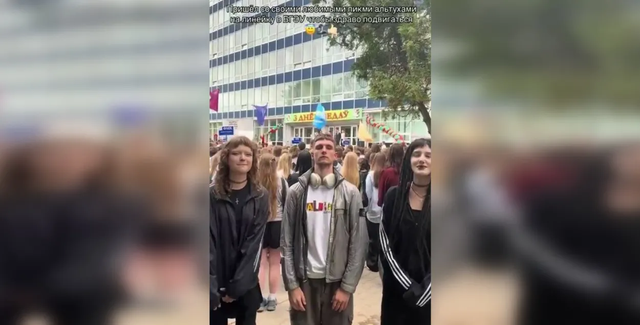 Кірыл на лінейцы 1 верасня
