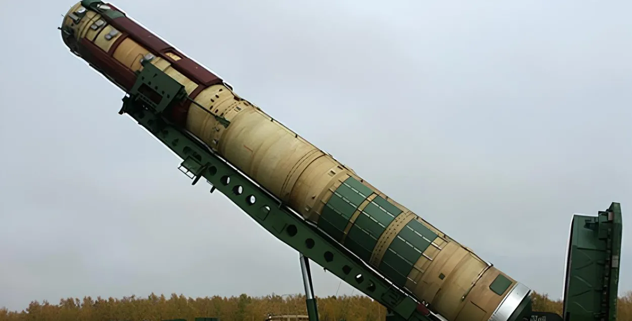 Российская ракета "Сатана"
