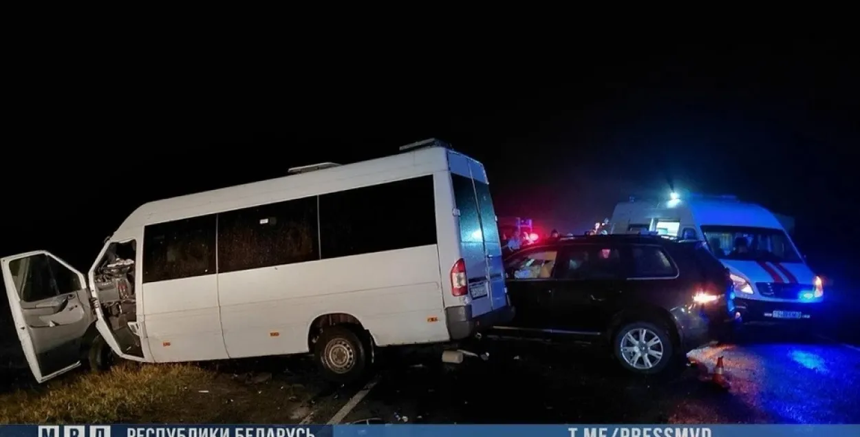 Смяротная аварыя пад Светлагорскам
