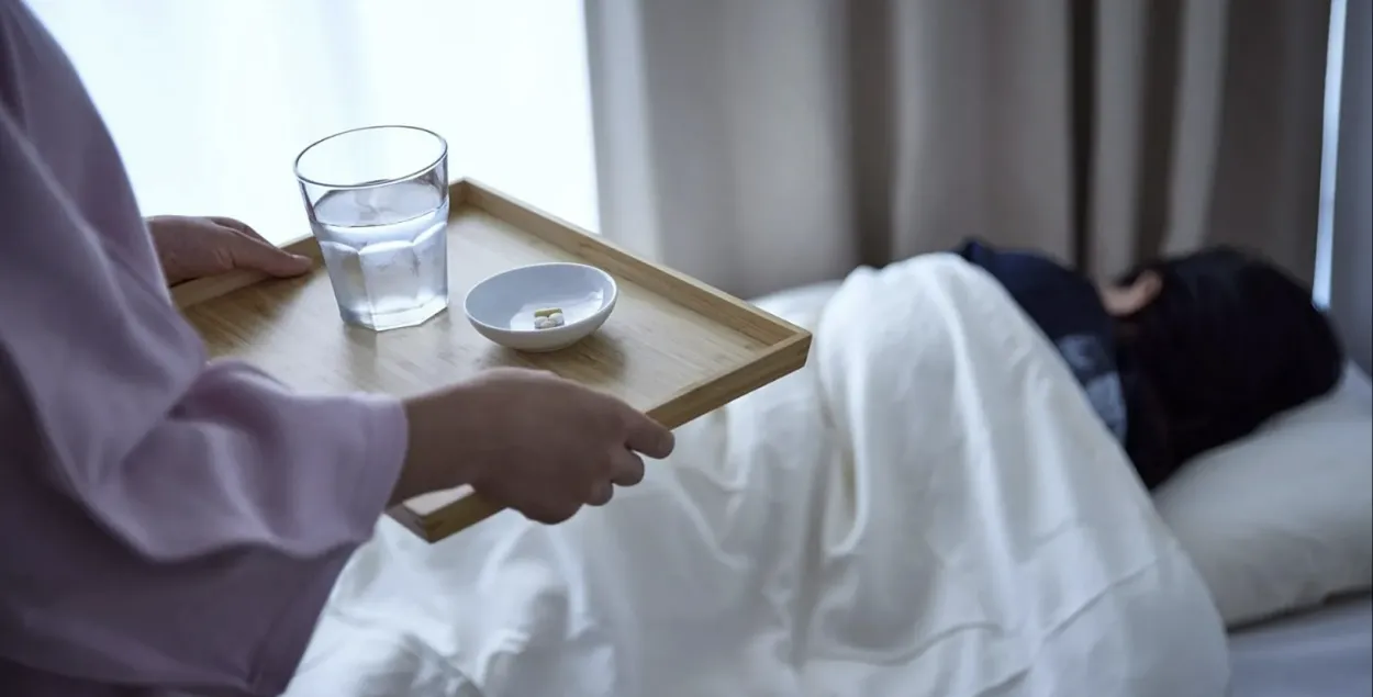 Догляд за хворым падлеткам
