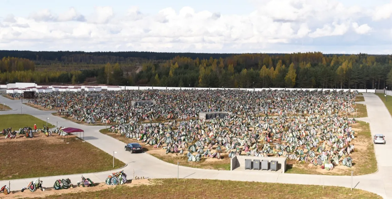 У 2021 годзе на новых могілках было 1500 месцаў пад пахаванні
