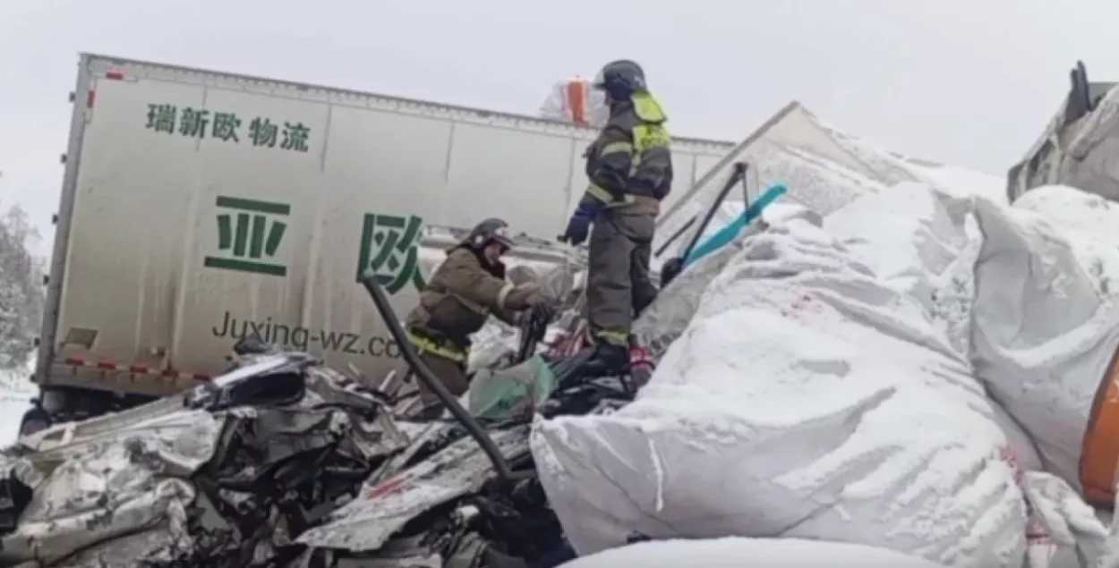 Авария под Иркутском
